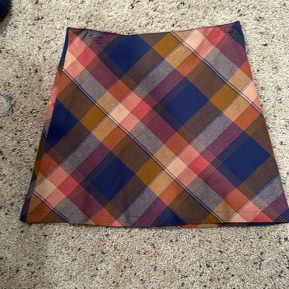 Plaid skirt